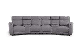 Electric Theater Recliner Suite - Grey
